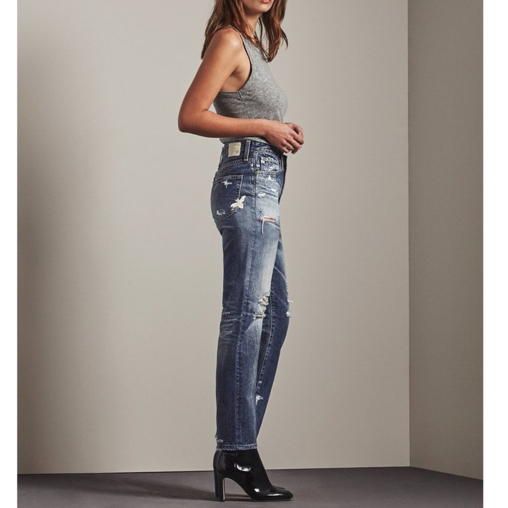 NEW • AG Jeans • Phoebe Woven Denim Jeans 26 - Picture 2 of 8